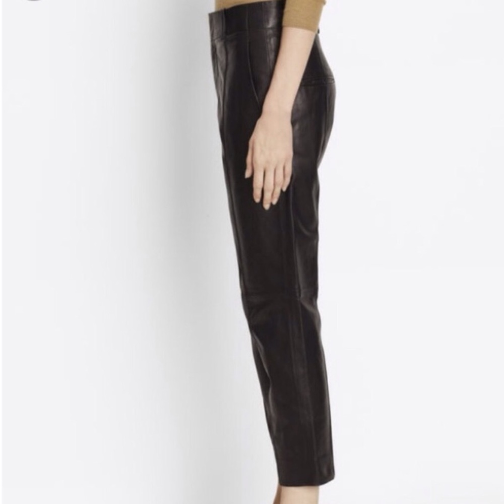 Authentic Vince Lambskin Leather pants